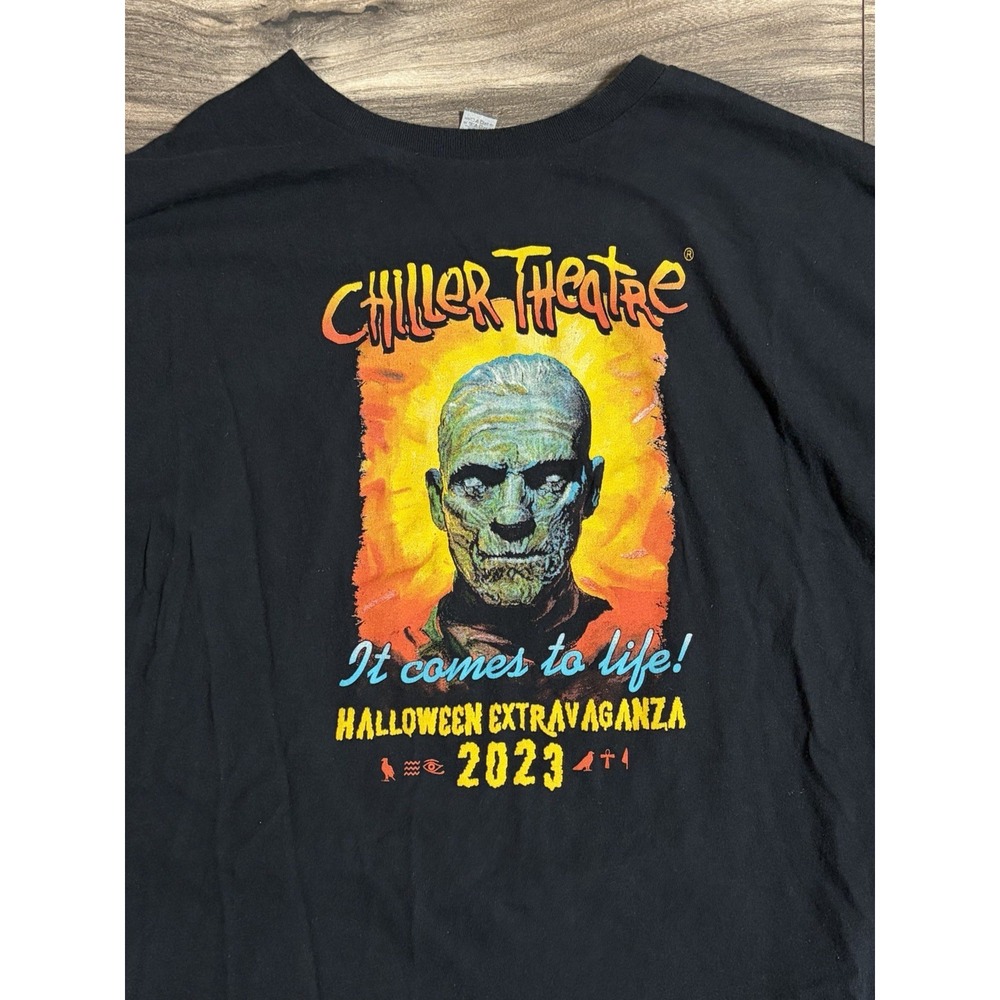 Chiller Theatre 2023 Halloween Extravaganza T-shirt size 3XL Comes To Life 674